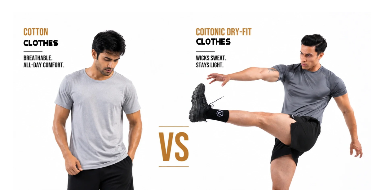 Cotton vs. Dry-Fit Sportswear: Which One Is Right for You