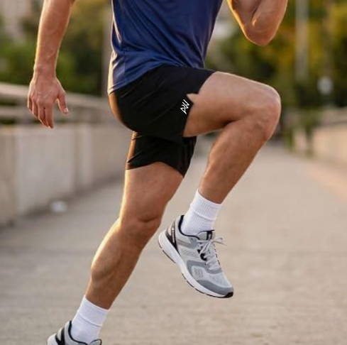 Bindas Men Regular Black Dry Fit Shorts