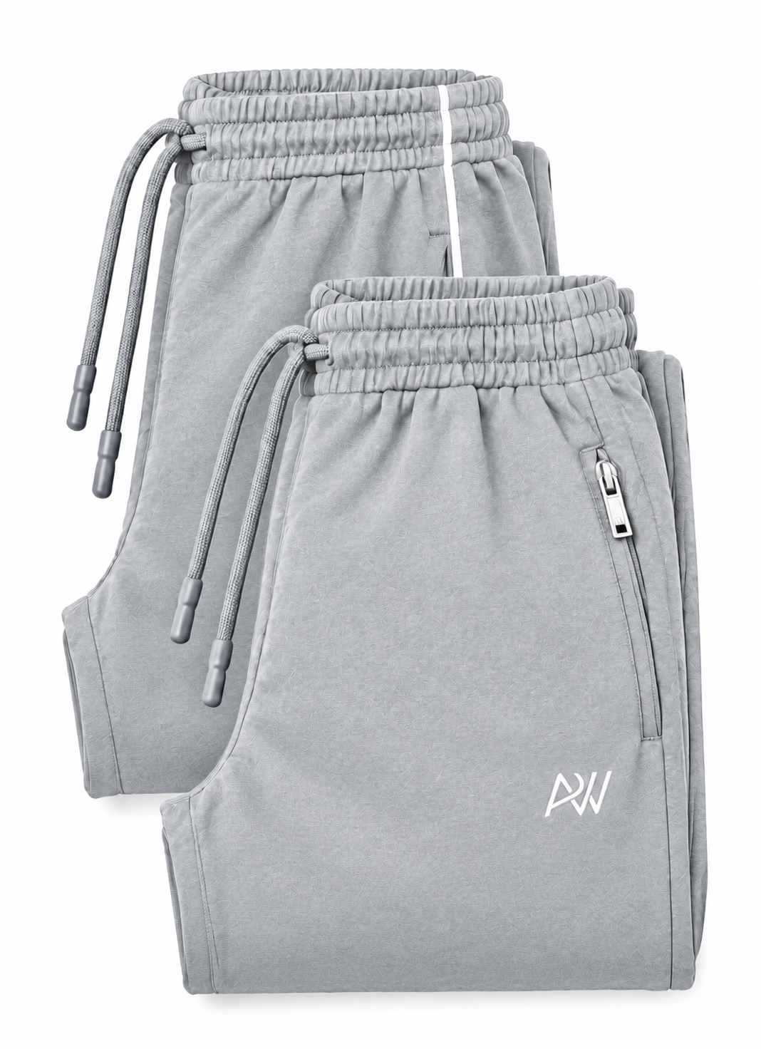 Aristocrat Dashing Light Grey Men Regular Fit Cotton Blend Track Pant Dual Combo