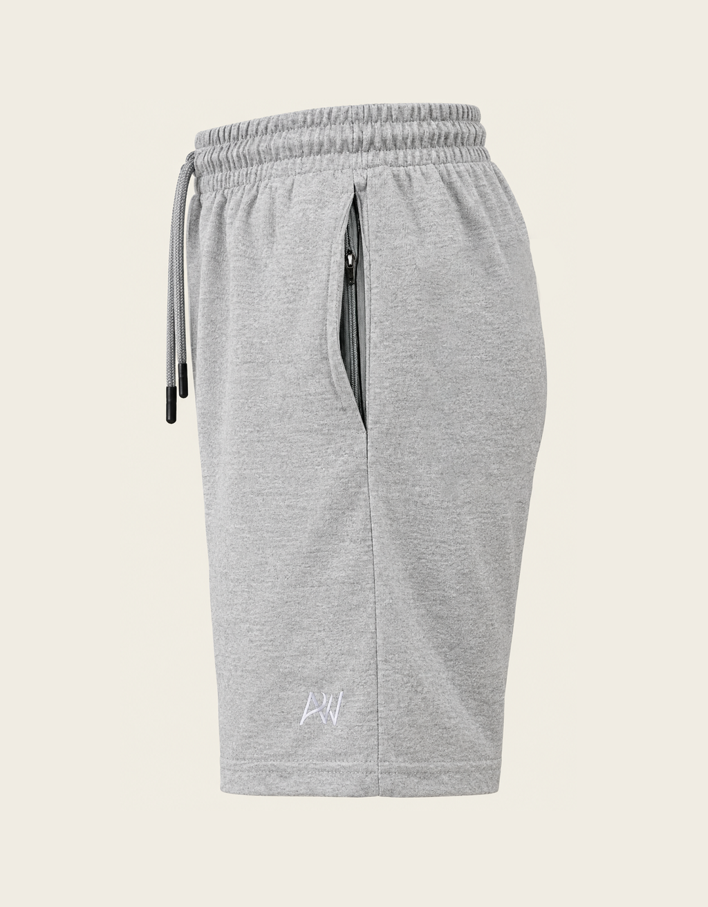Bindas Men Regular Fit Light Grey Cotton Blend Short